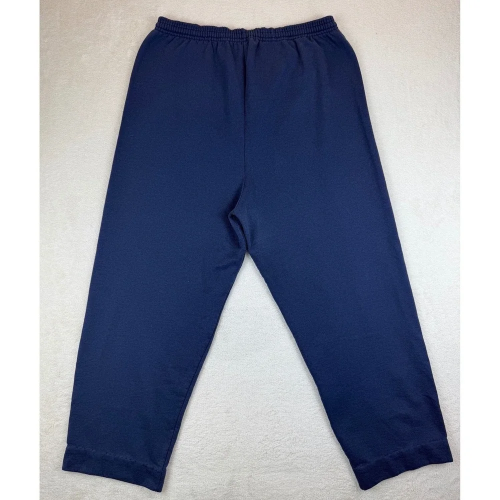 Vintage Champion Special Olympics Navy Blue Sweatpants Large Made in‎ Mexico Y2K